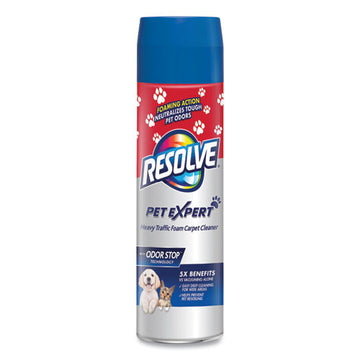 RESOLVE® Pet High Traffic Foam Carpet And Upholstery Cleaner, 22 Oz Aerosol Spray freeshipping - TVN Wholesale